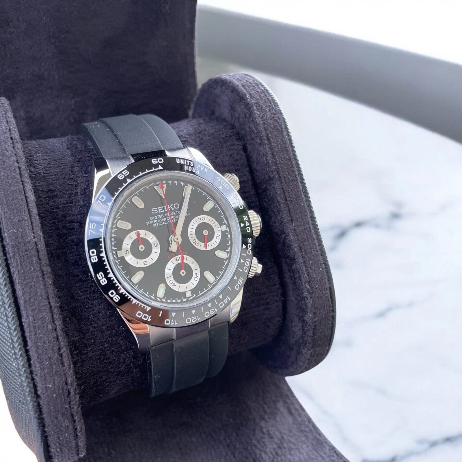 Custom Chrono – 40mm - Movimento Seiko VK63 Mecha-Quartz Japan