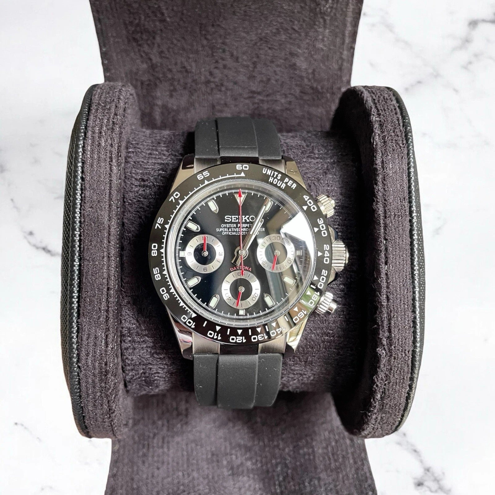 Custom Chrono – 40mm - Movimento Seiko VK63 Mecha-Quartz Japan