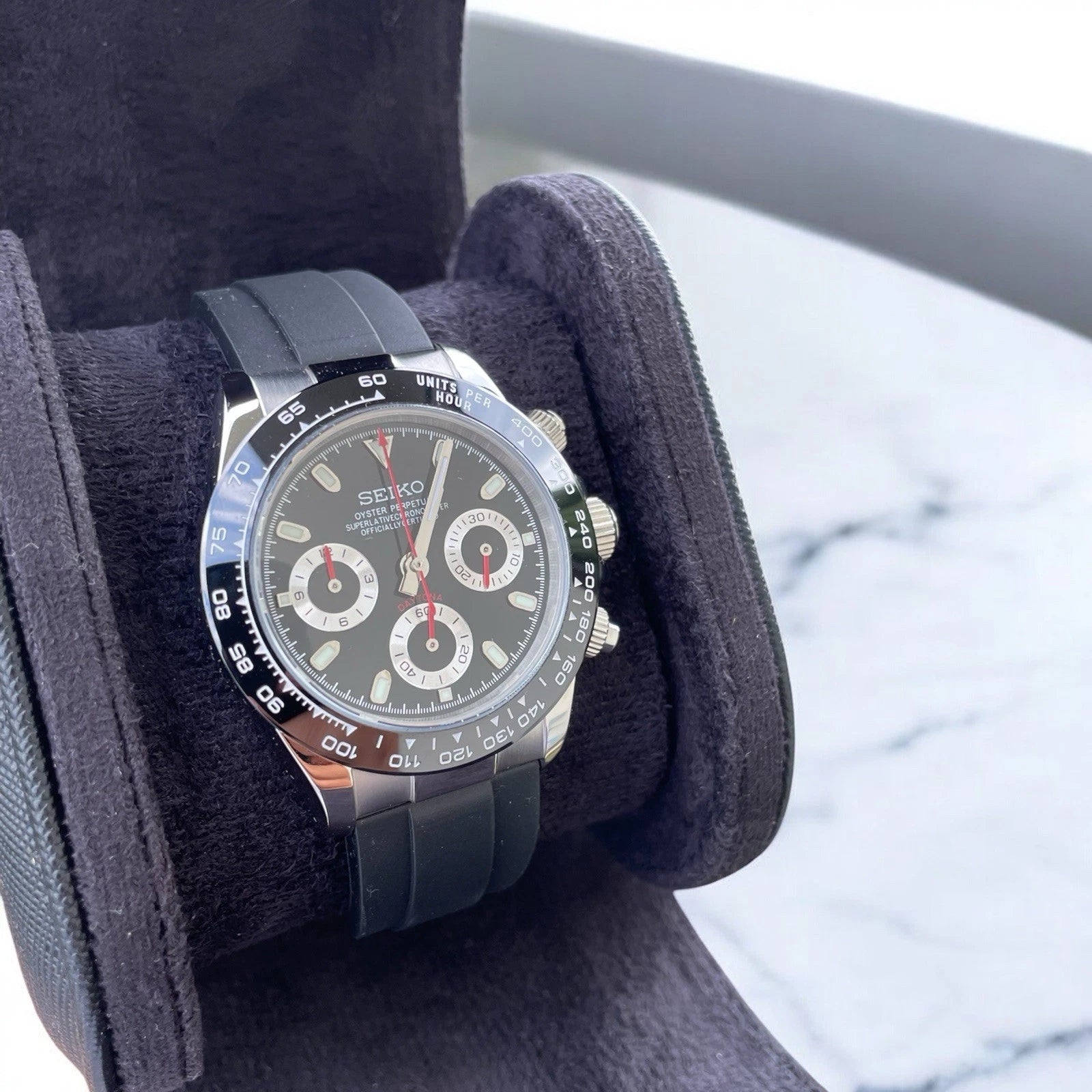 Custom Chrono – 40mm - Movimento Seiko VK63 Mecha-Quartz Japan