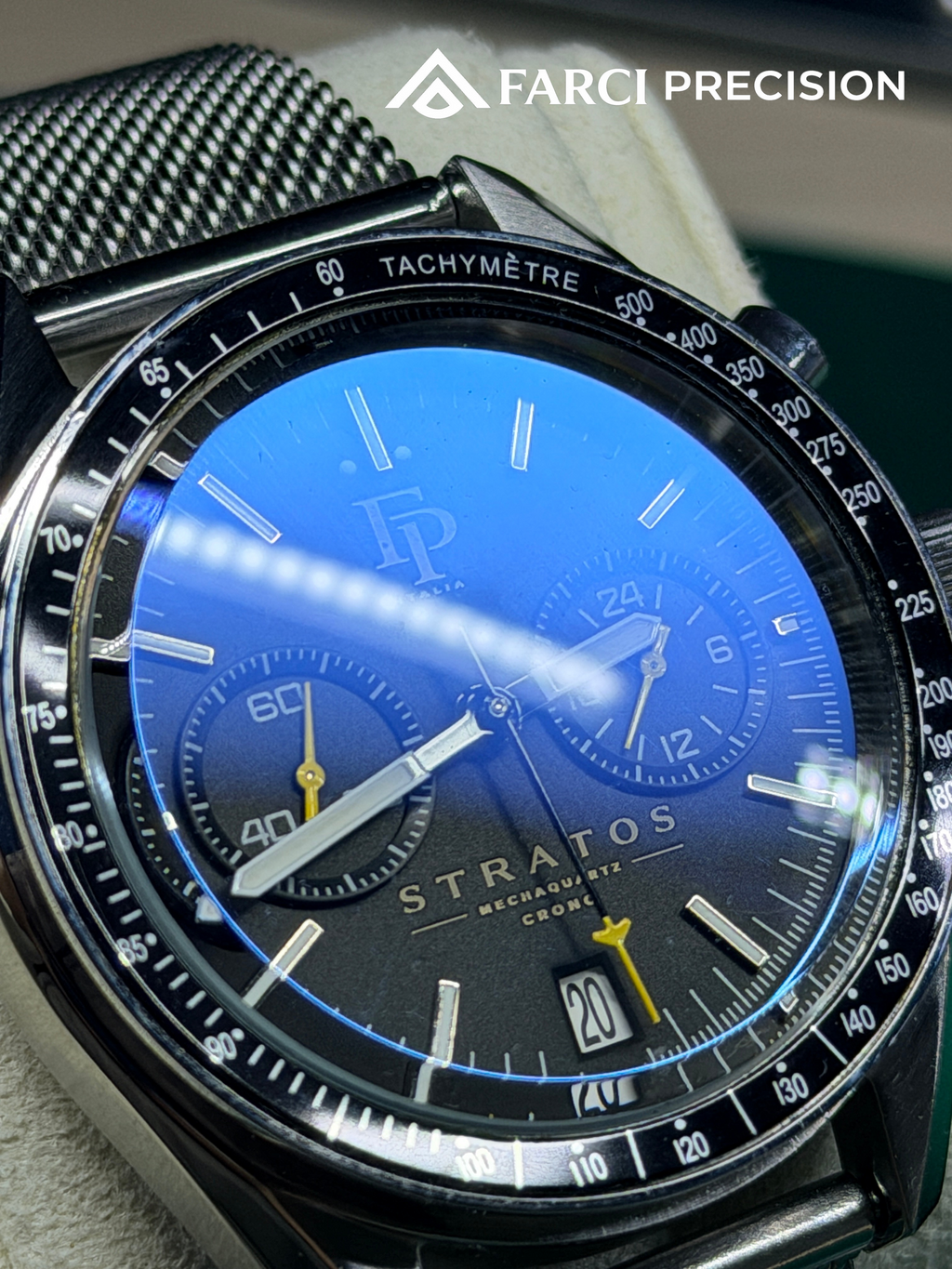 FP STRATOS CRONO - 41mm - Cal. VK64 Seiko Japan Mechaquartz