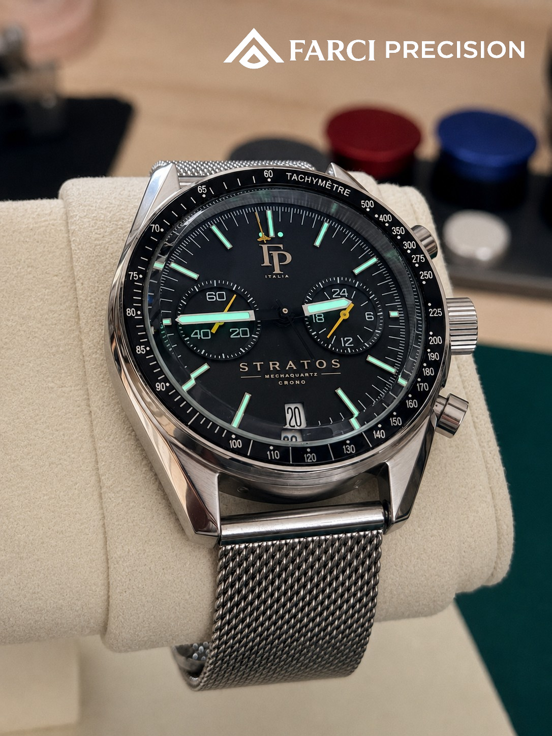 FP STRATOS CRONO - 41mm - Cal. VK64 Seiko Japan Mechaquartz