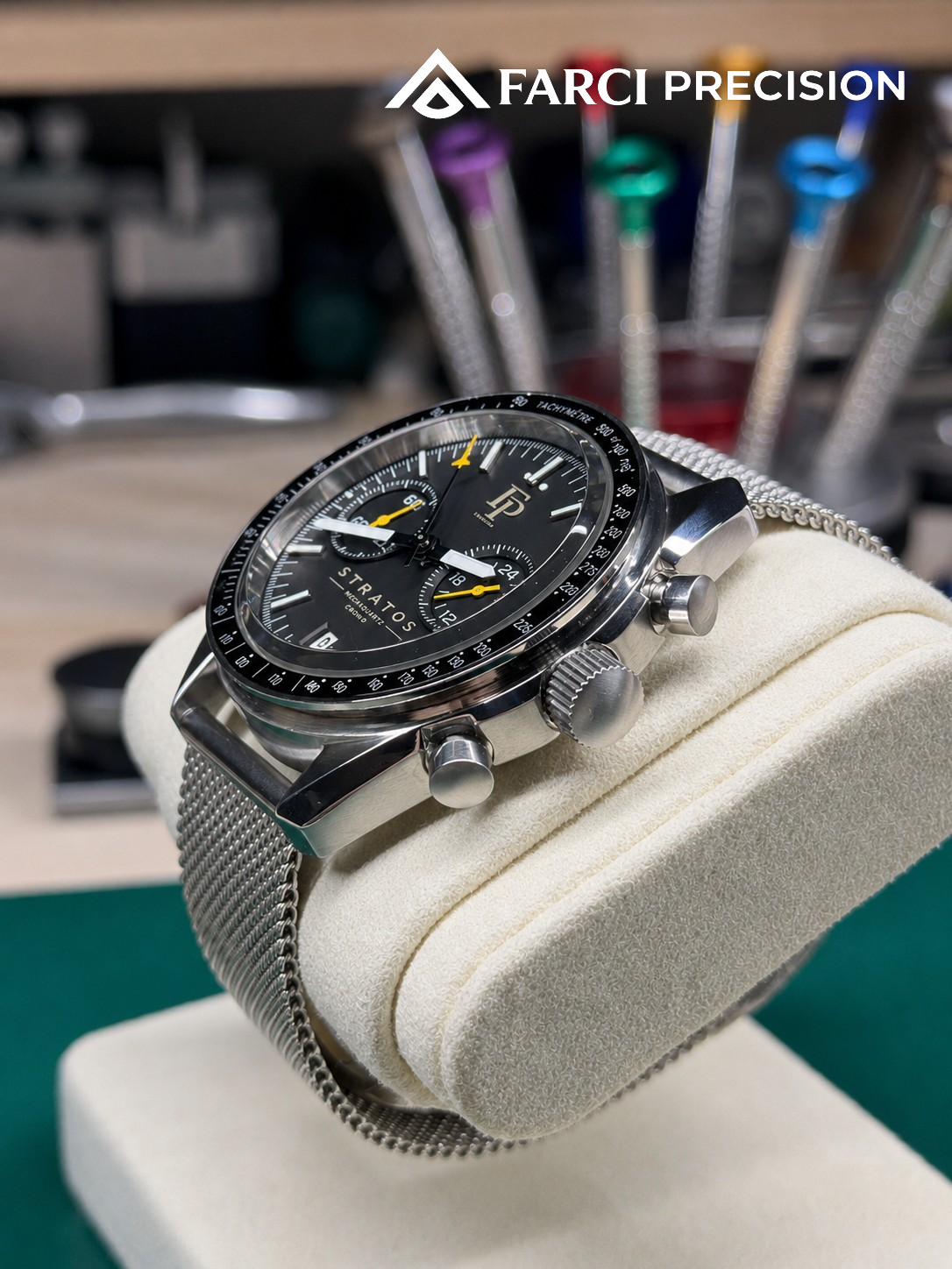 FP STRATOS CRONO - 41mm - Cal. VK64 Seiko Japan Mechaquartz
