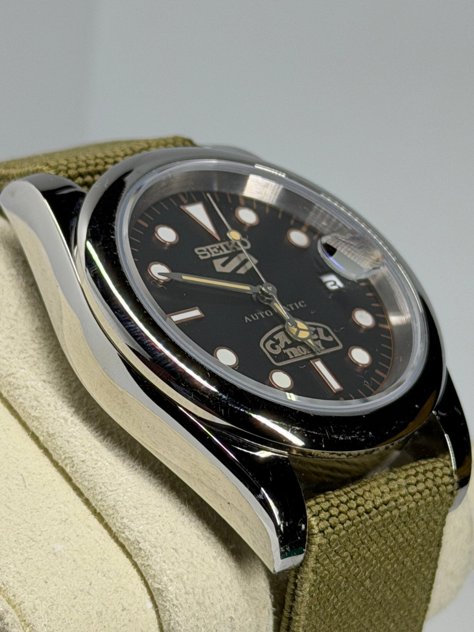 Automatico- 38mm - Cal. Seiko/ Epson YN55 - Expedition Camel Trophy - FARCI PRECISION - Orologeria Italiana