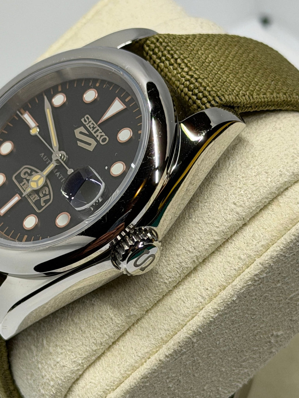 Automatico- 38mm - Cal. Seiko/ Epson YN55 - Expedition Camel Trophy - FARCI PRECISION - Orologeria Italiana