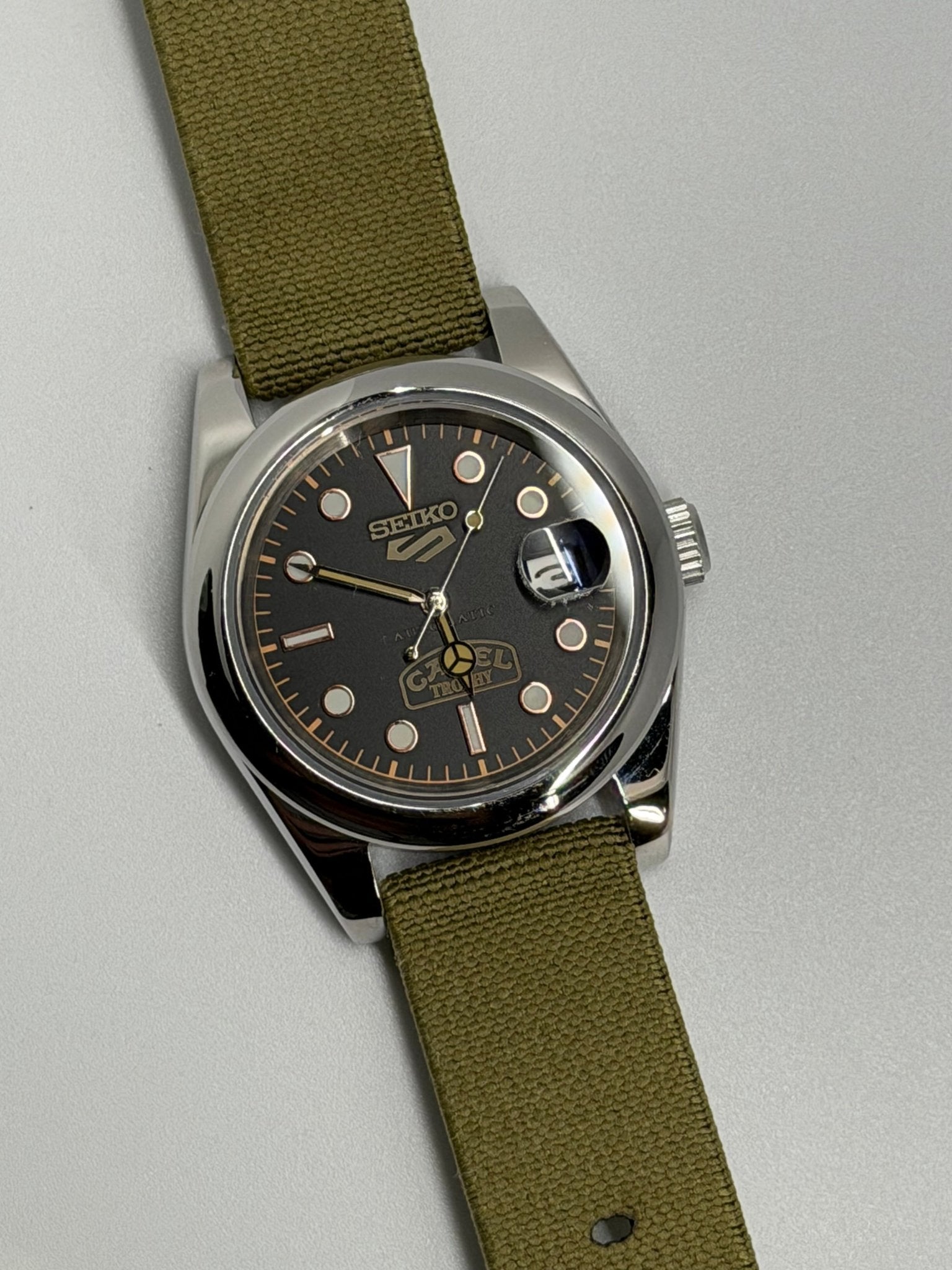 Automatico- 38mm - Cal. Seiko/ Epson YN55 - Expedition Camel Trophy - FARCI PRECISION - Orologeria Italiana