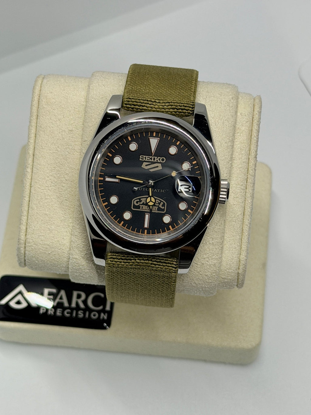 Automatico- 38mm - Cal. Seiko/ Epson YN55 - Expedition Camel Trophy - FARCI PRECISION - Orologeria Italiana
