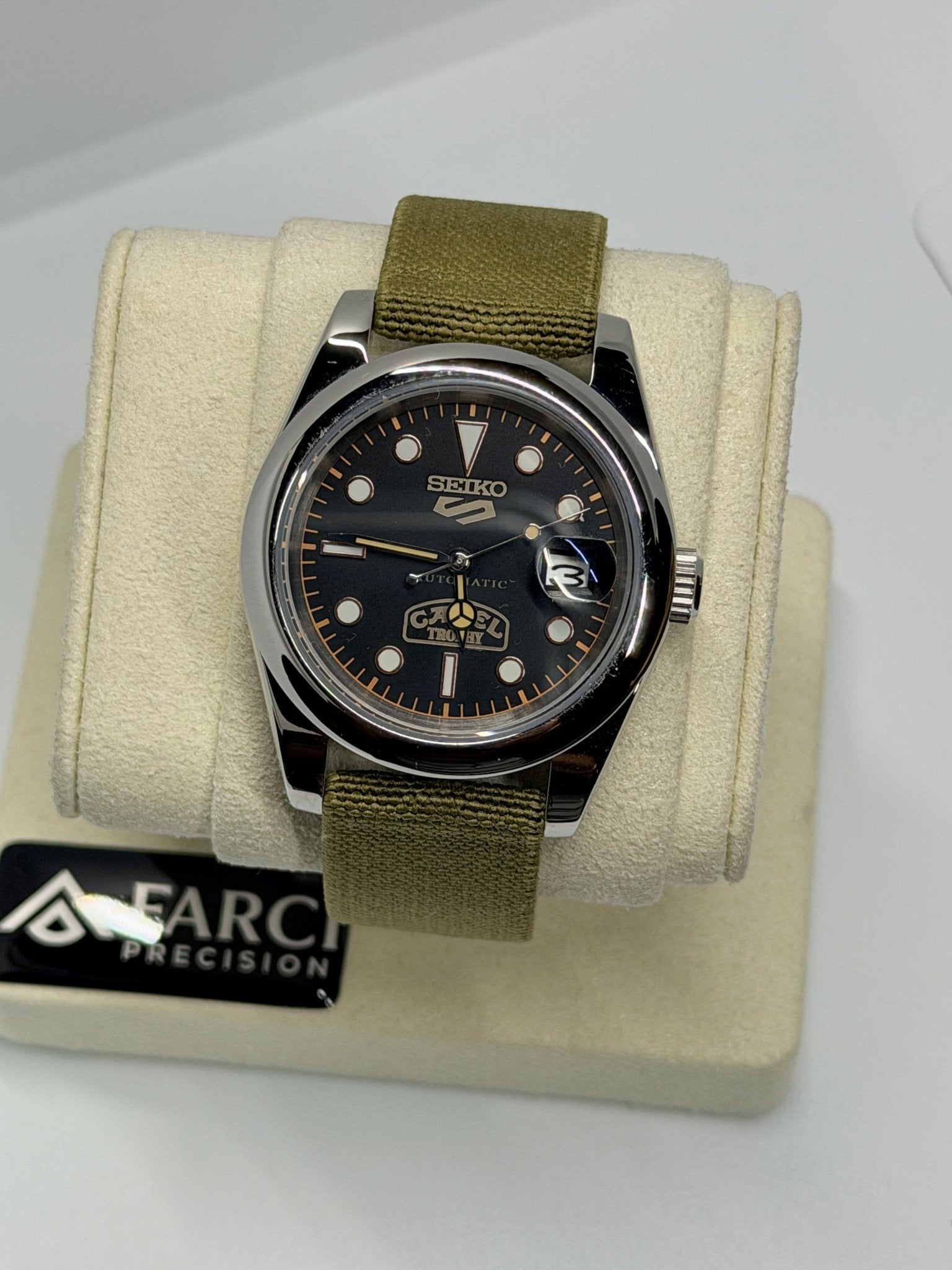Automatico- 38mm - Cal. Seiko/ Epson YN55 - Expedition Camel Trophy - FARCI PRECISION - Orologeria Italiana