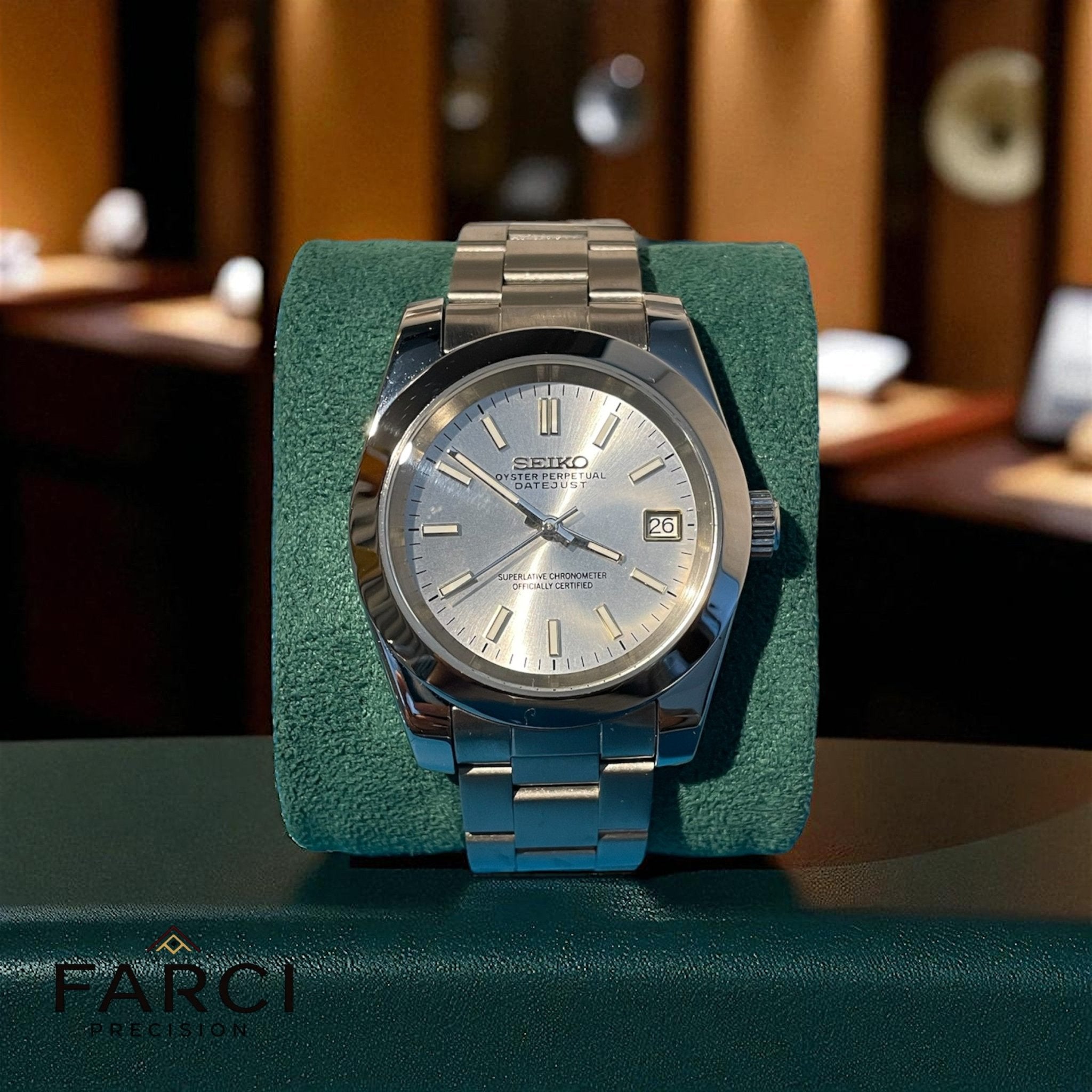 Automatico DATE - 39mm - Cal. Nh35A Seiko - FARCI PRECISION - Orologeria Italiana