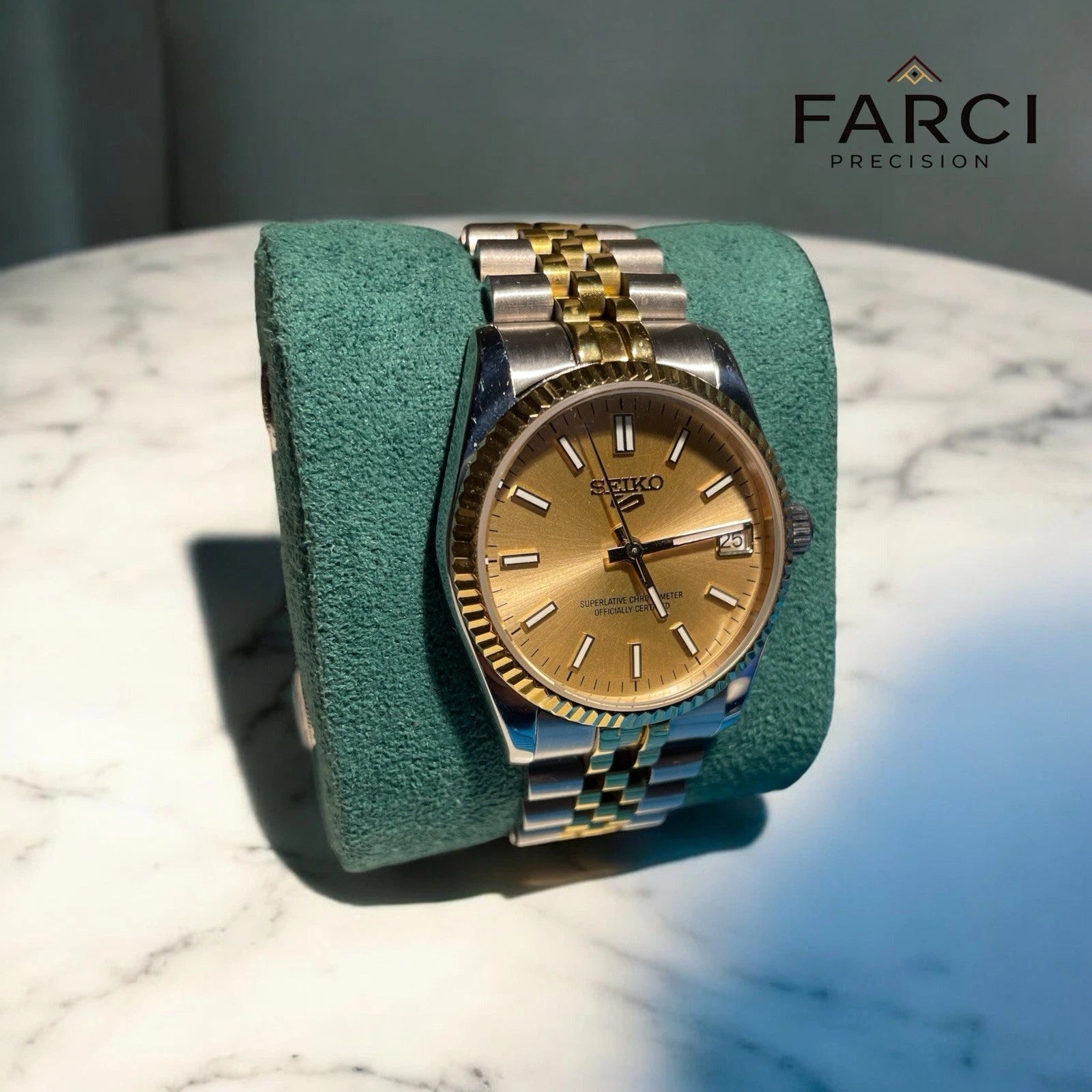 Automatico Date Custom - 36mm - Movimento Seiko NH35A Japan - FARCI PRECISION - Orologeria Italiana