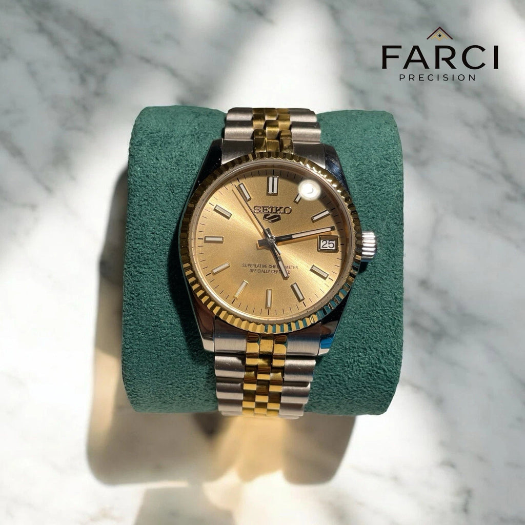 Automatico Date Custom - 36mm - Movimento Seiko NH35A Japan - FARCI PRECISION - Orologeria Italiana