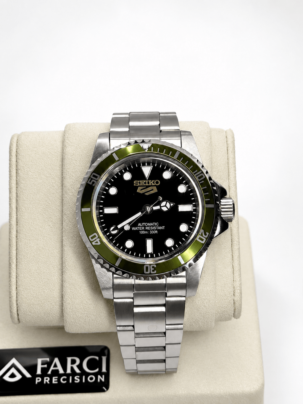 Automatico Diver 39mm - Mvt. YN55A Seiko Epson - Submariner Vintage - FARCI PRECISION - Orologeria Italiana