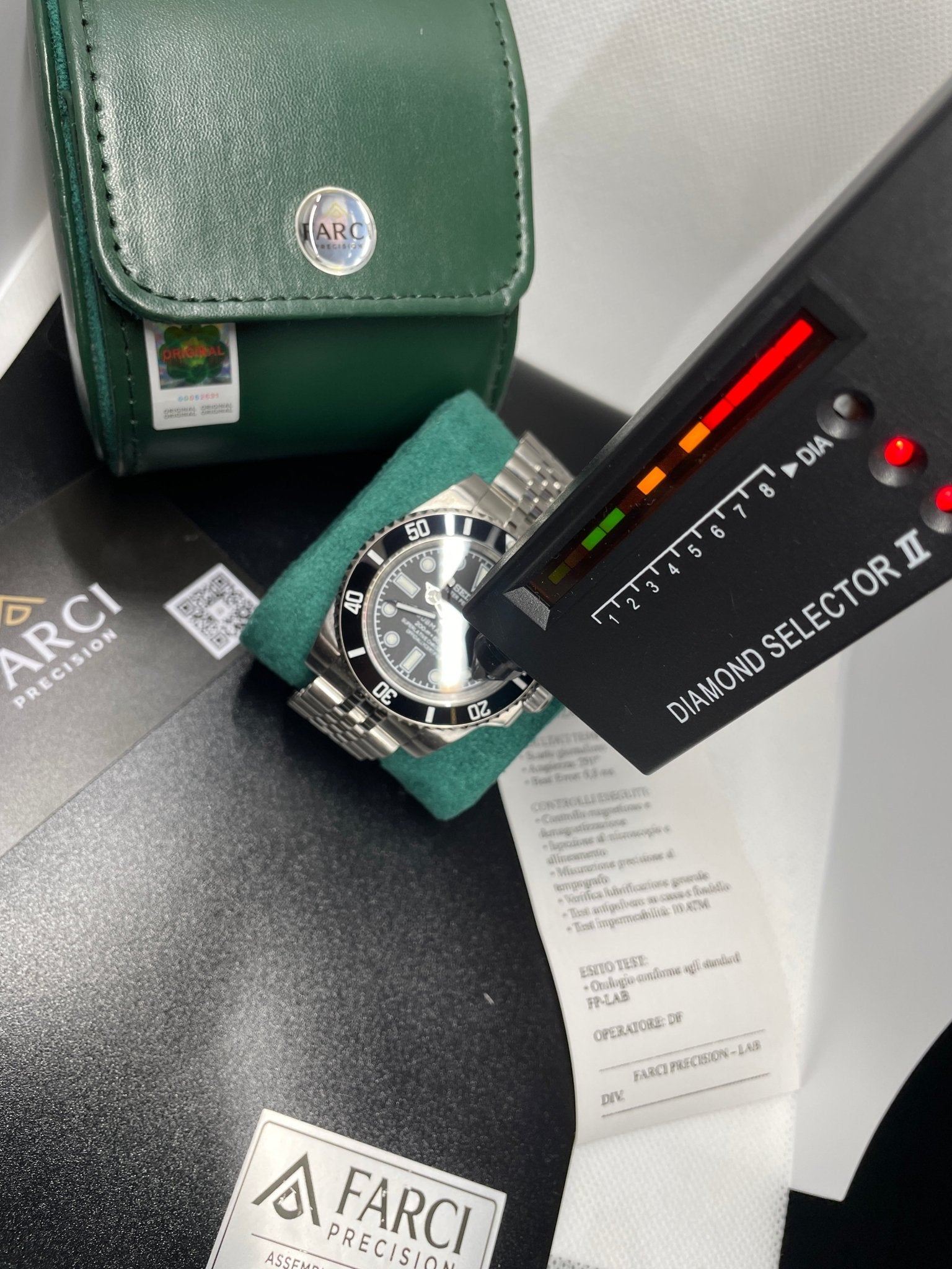 Automatico Diver Custom - 40mm - Movimento NH38A Seiko Japan - FARCI PRECISION - Orologeria Italiana