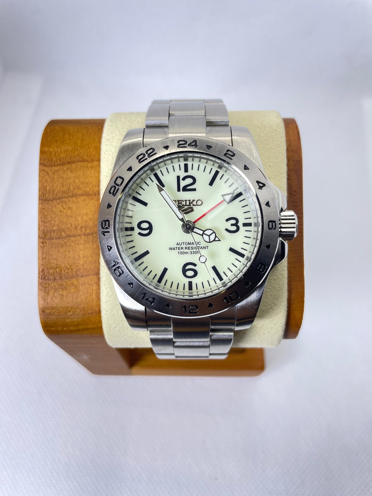 Automatico GMT Explorer - 42mm - Cal. 3804 - FARCI PRECISION - Orologeria Italiana