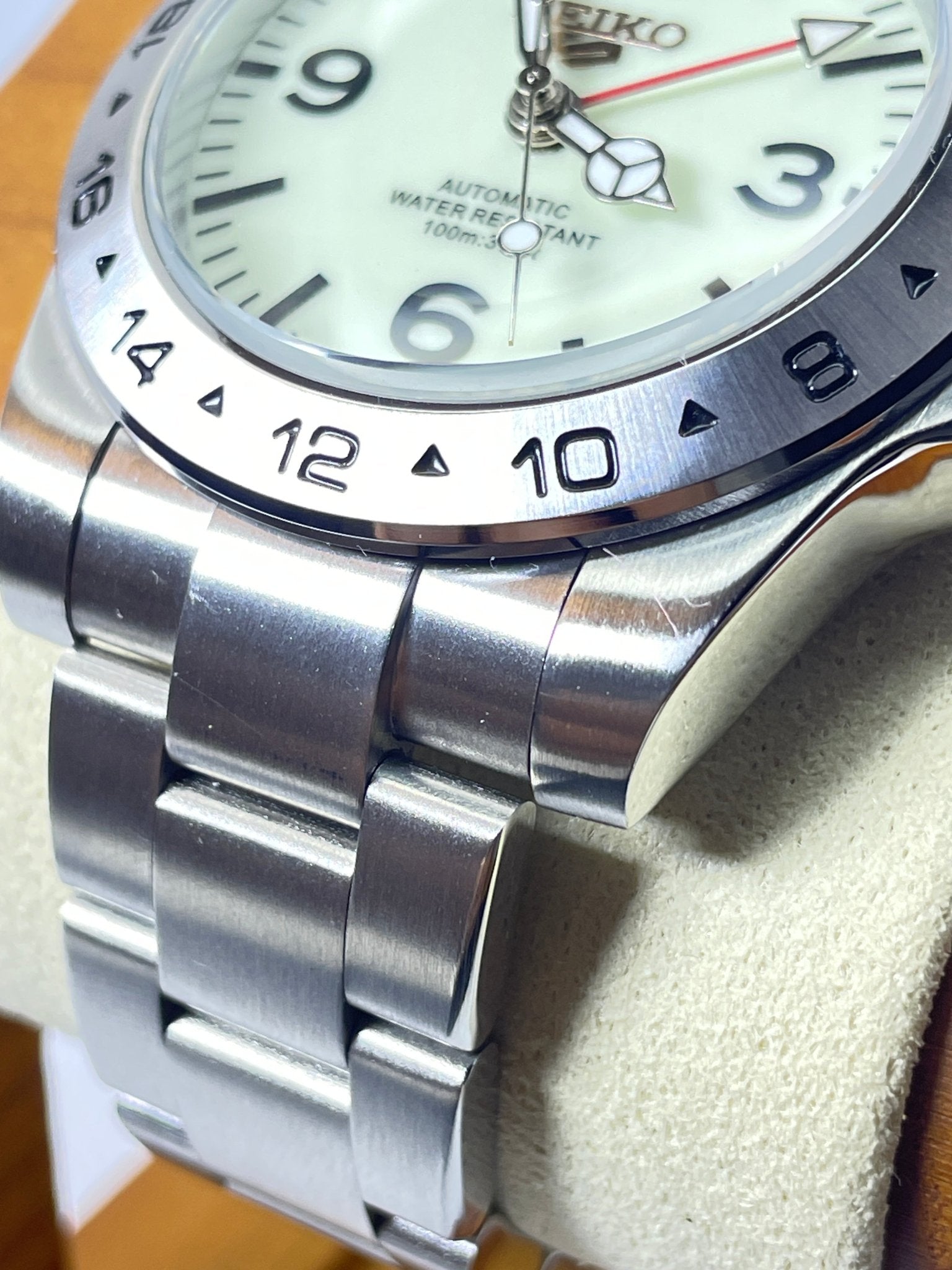 Automatico GMT Explorer - 42mm - Cal. 3804 - FARCI PRECISION - Orologeria Italiana