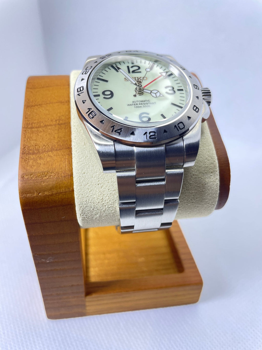 Automatico GMT Explorer - 42mm - Cal. 3804 - FARCI PRECISION - Orologeria Italiana