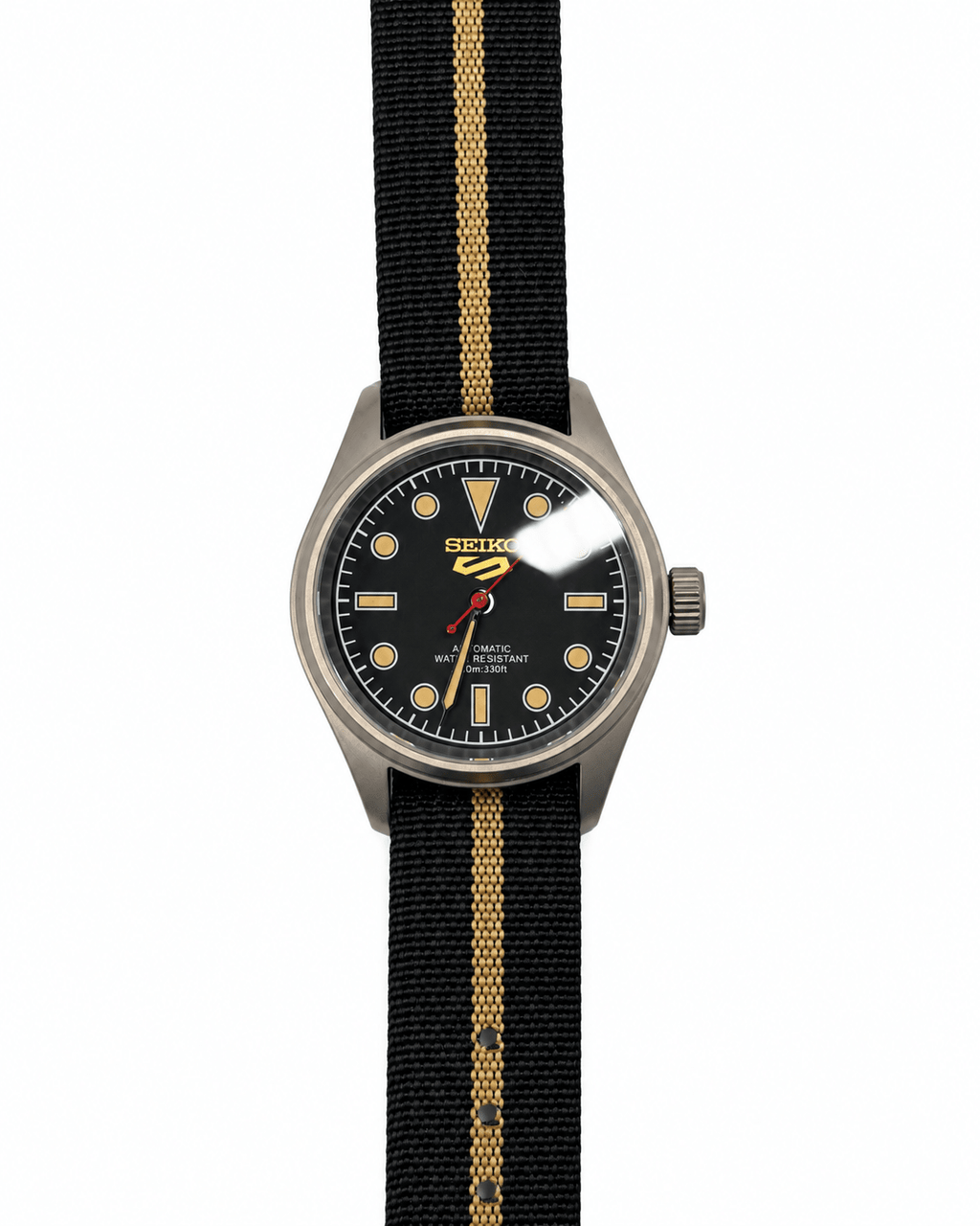 Field 36mm TITANIO - Mov. VH31a SEIKO Quartz - FARCI PRECISION - Orologeria Italiana
