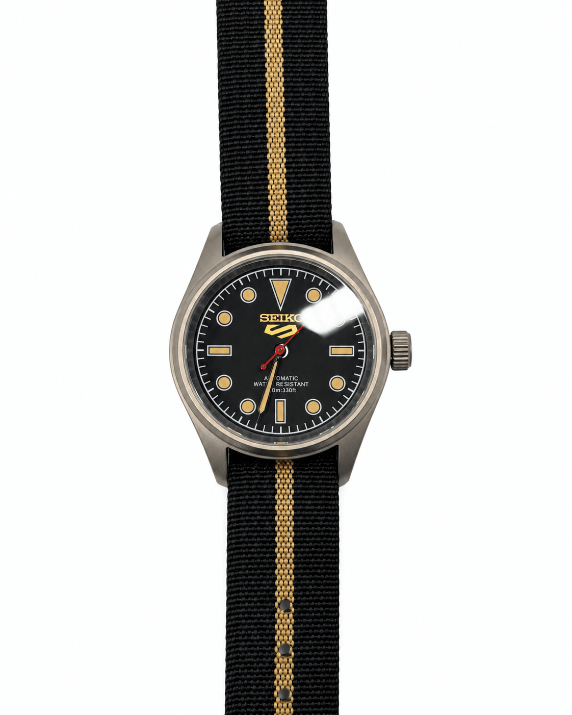 Field 36mm TITANIO - Mov. VH31a SEIKO Quartz - FARCI PRECISION - Orologeria Italiana