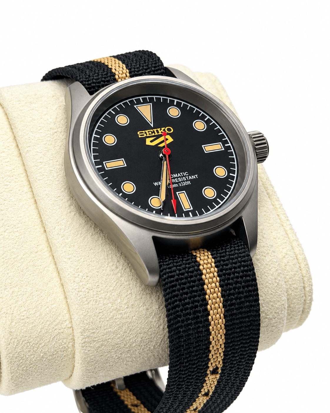 Field 36mm TITANIO - Mov. VH31a SEIKO Quartz - FARCI PRECISION - Orologeria Italiana