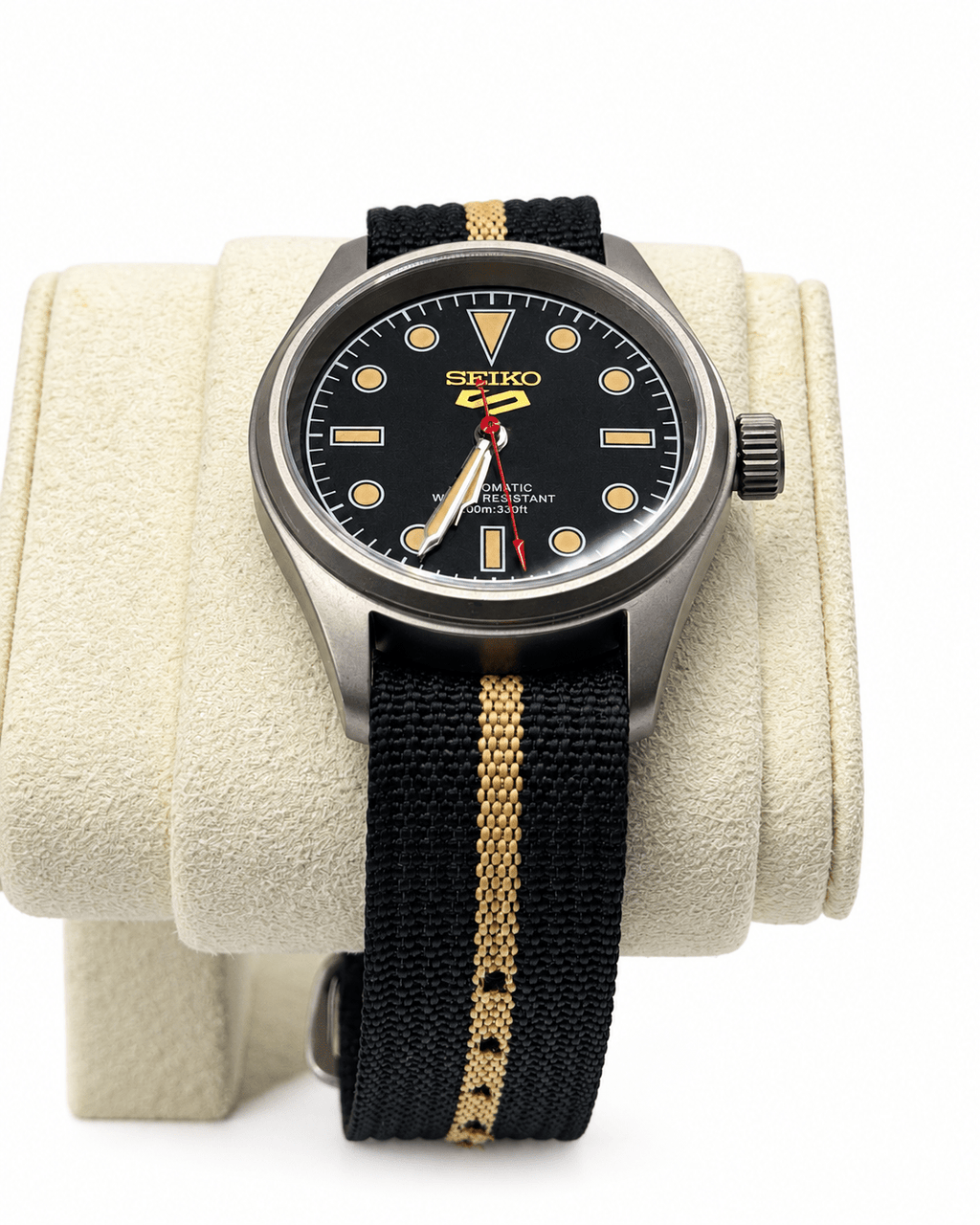 Field 36mm TITANIO - Mov. VH31a SEIKO Quartz - FARCI PRECISION - Orologeria Italiana