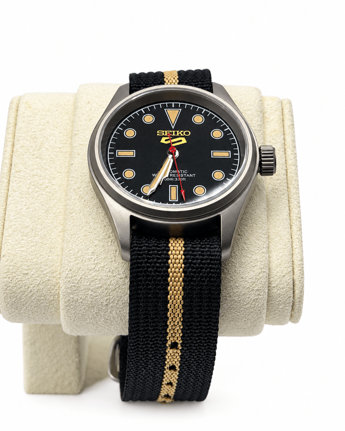 Field 36mm TITANIO - Mov. VH31a SEIKO Quartz - FARCI PRECISION - Orologeria Italiana