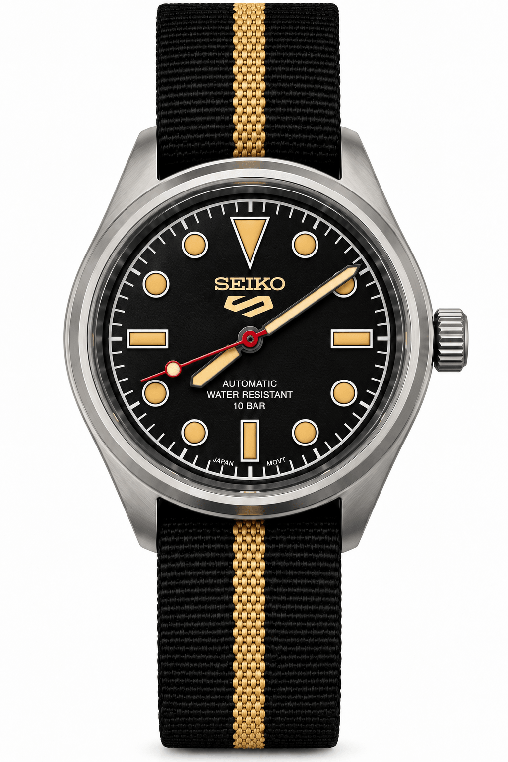 Field 36mm TITANIO - Mov. VH31a SEIKO Quartz - FARCI PRECISION - Orologeria Italiana