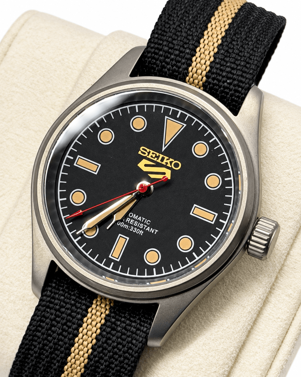 Field 36mm TITANIO - Mov. VH31a SEIKO Quartz - FARCI PRECISION - Orologeria Italiana