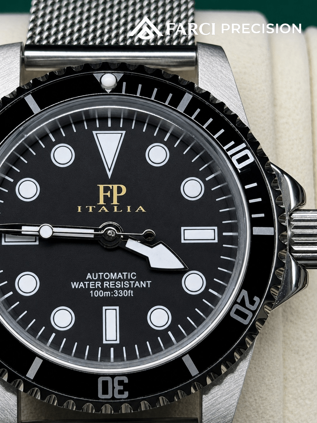 FP AUTOMATIC 70 DIVER - 39mm - Cal. Seiko Epson YN55 - FARCI PRECISION - Orologeria Italiana