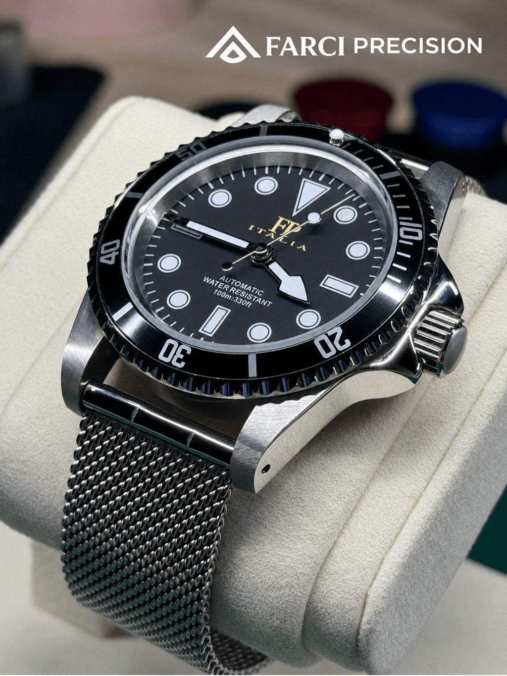FP AUTOMATIC 70 DIVER - 39mm - Cal. Seiko Epson YN55 - FARCI PRECISION - Orologeria Italiana