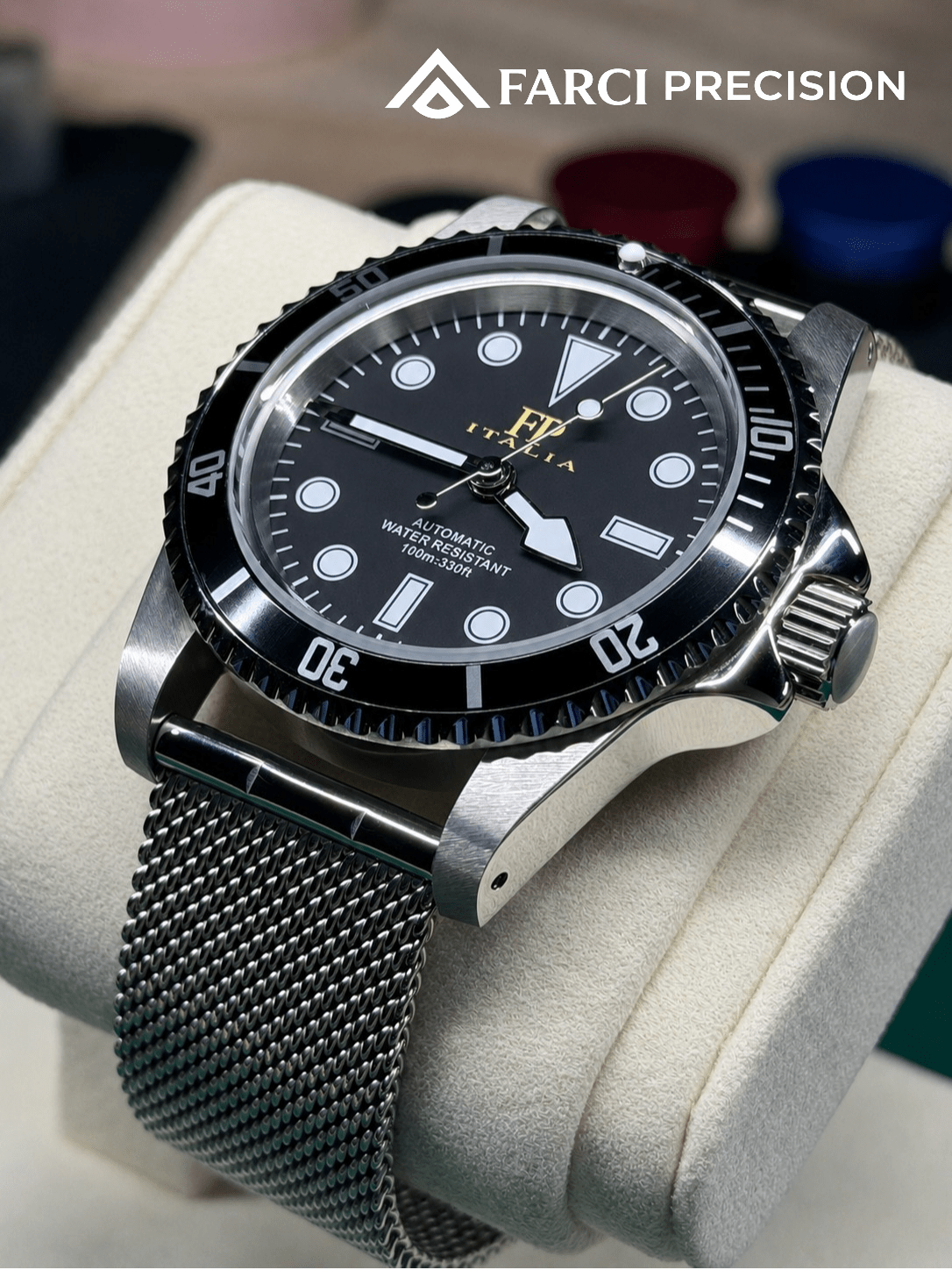 FP AUTOMATIC 70 DIVER - 39mm - Cal. Seiko Epson YN55 - FARCI PRECISION - Orologeria Italiana