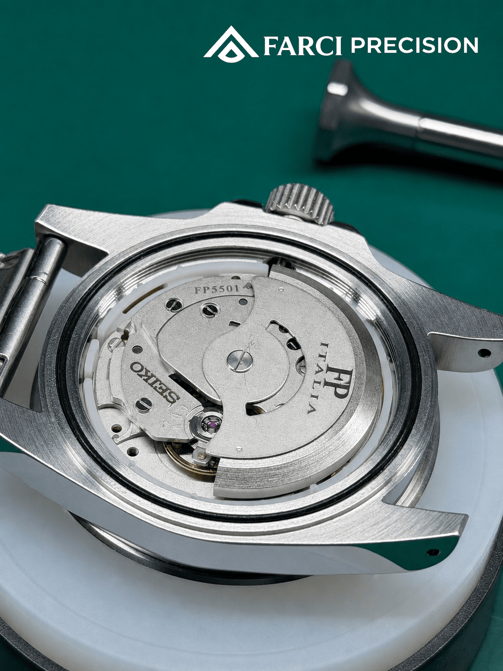 FP AUTOMATIC 70 DIVER - 39mm - Cal. Seiko Epson YN55 - FARCI PRECISION - Orologeria Italiana