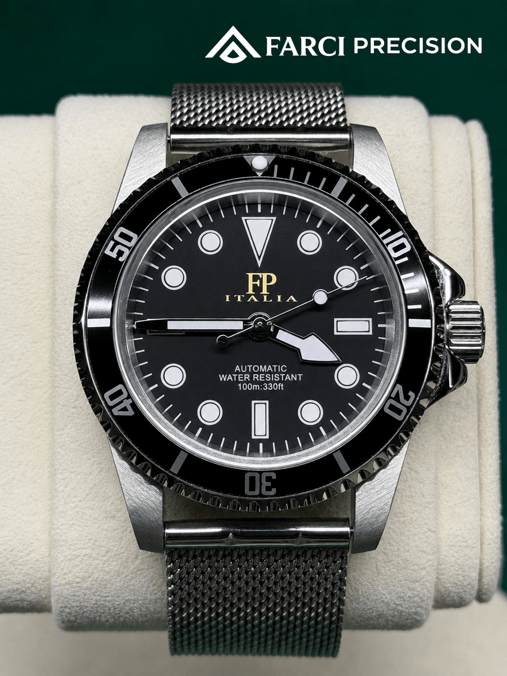 FP AUTOMATIC 70 DIVER - 39mm - Cal. Seiko Epson YN55 - FARCI PRECISION - Orologeria Italiana