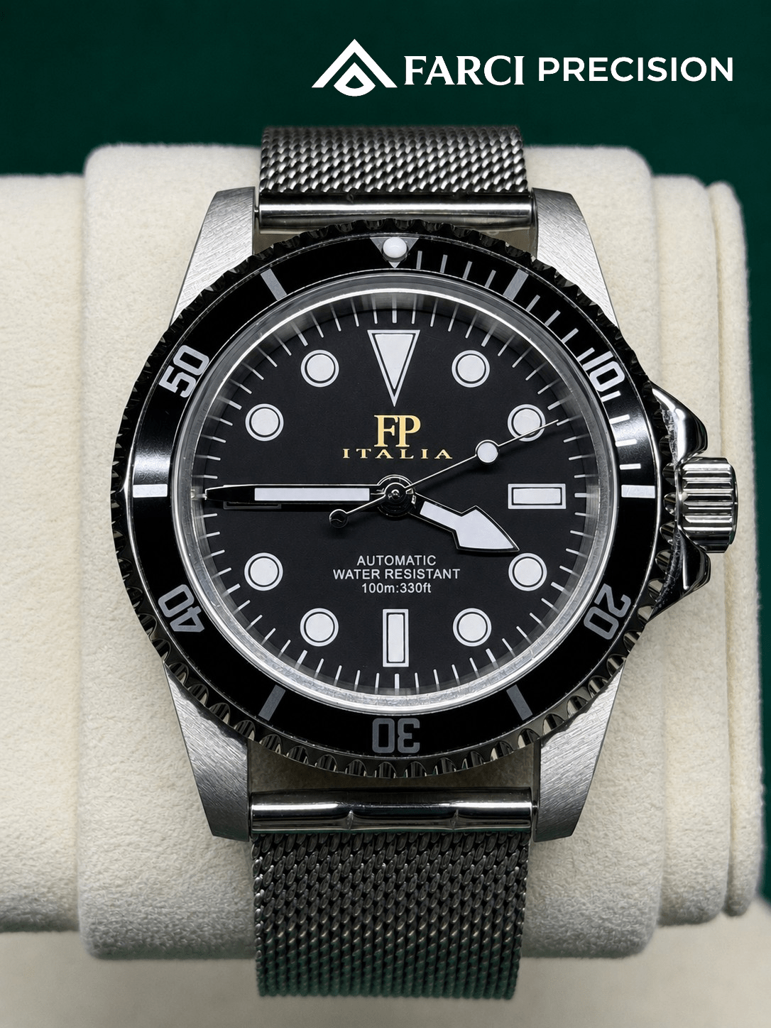 FP AUTOMATIC 70 DIVER - 39mm - Cal. Seiko Epson YN55 - FARCI PRECISION - Orologeria Italiana