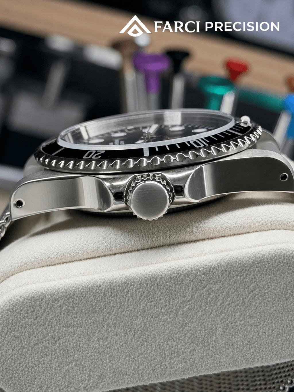FP AUTOMATIC 70 DIVER - 39mm - Cal. Seiko Epson YN55 - FARCI PRECISION - Orologeria Italiana