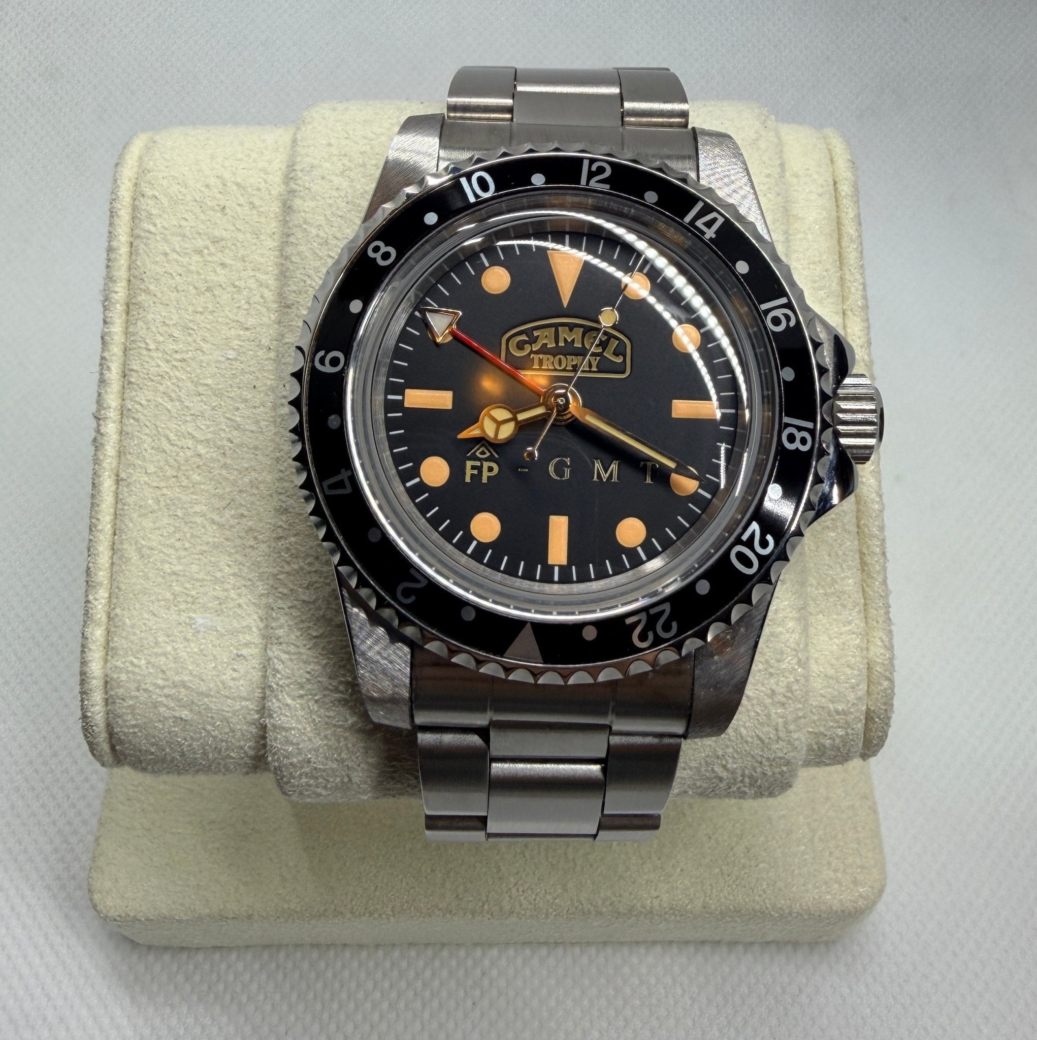 FP DIVER 697 Automatico GMT - CAL. NH34a Seiko - 39mm - Camel Trophy - FARCI PRECISION - Orologeria Italiana