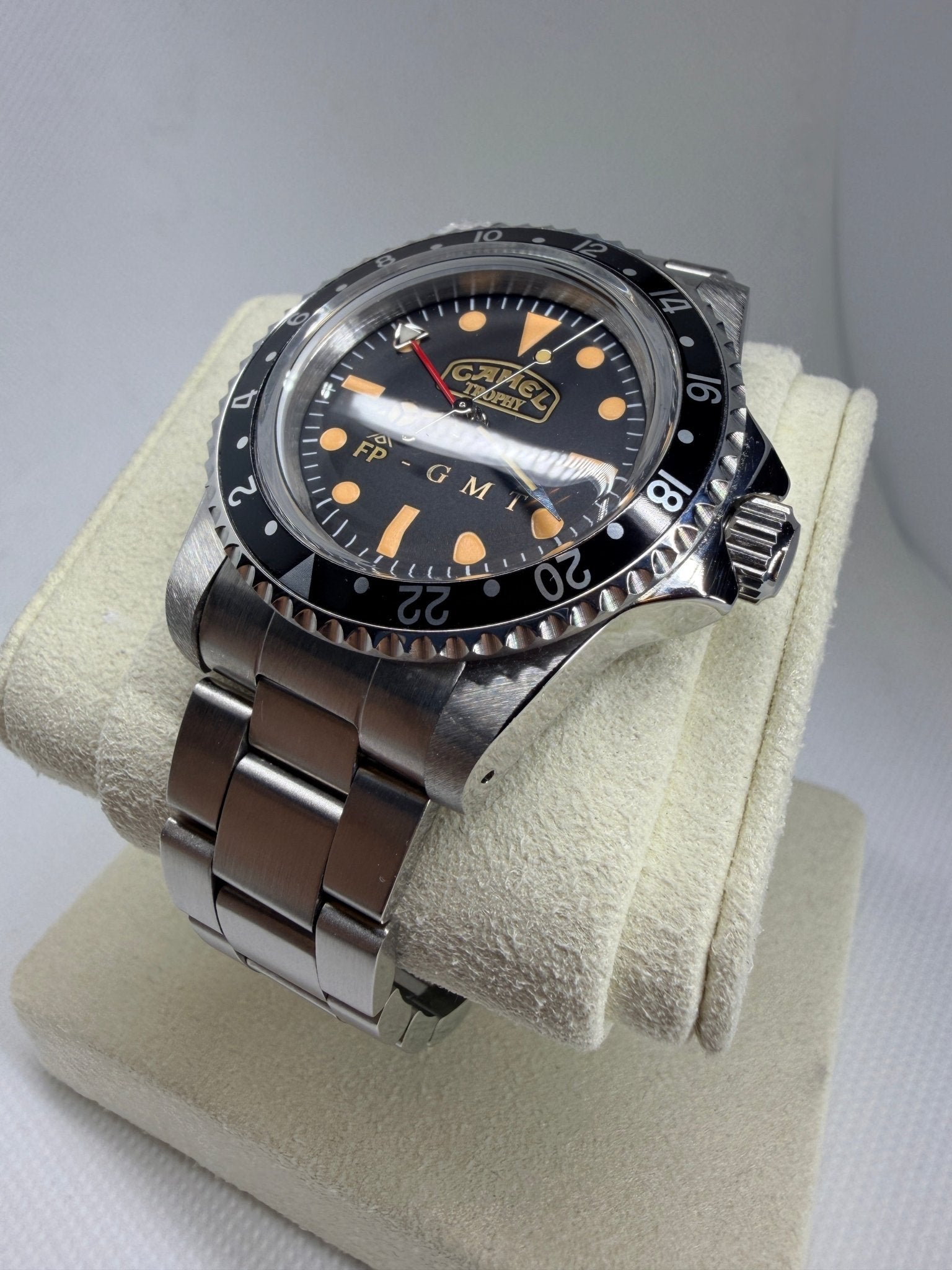 FP DIVER 697 Automatico GMT - CAL. NH34a Seiko - 39mm - Camel Trophy - FARCI PRECISION - Orologeria Italiana