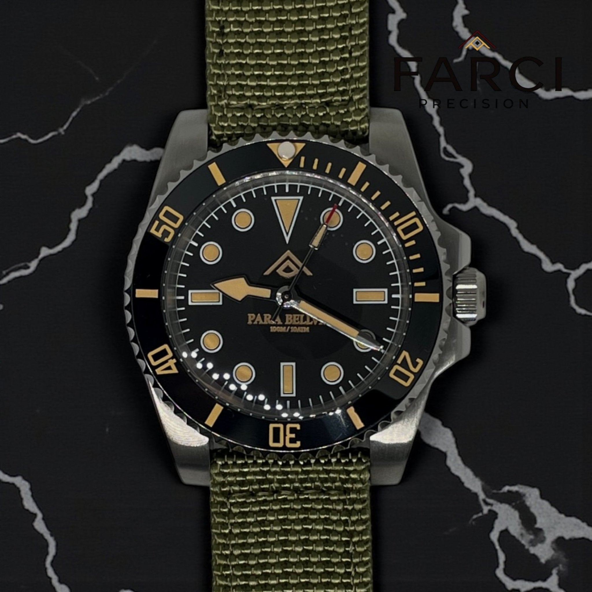FP Diver PARABELLVM – Automatico 40mm - Cal. 8215 Miyota Japan - FARCI PRECISION - Orologeria Italiana