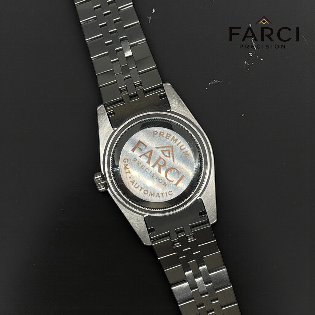 FP GMT PREMIUM ONE OFF - Automatico 38mm - Cal. 3804 - FARCI PRECISION - Orologeria Italiana