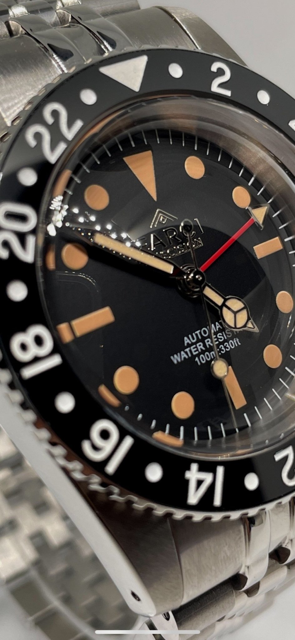 FP GMT PREMIUM ONE OFF - Automatico 38mm - Cal. 3804 - FARCI PRECISION - Orologeria Italiana