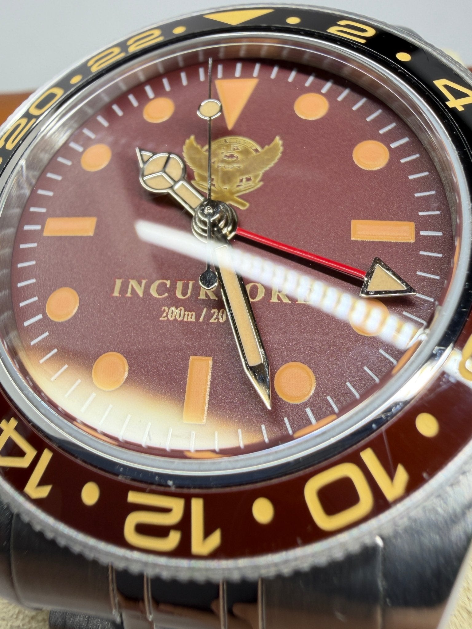 FP INCURSORE - Automatico GMT - 39mm - FARCI PRECISION - Orologeria Italiana