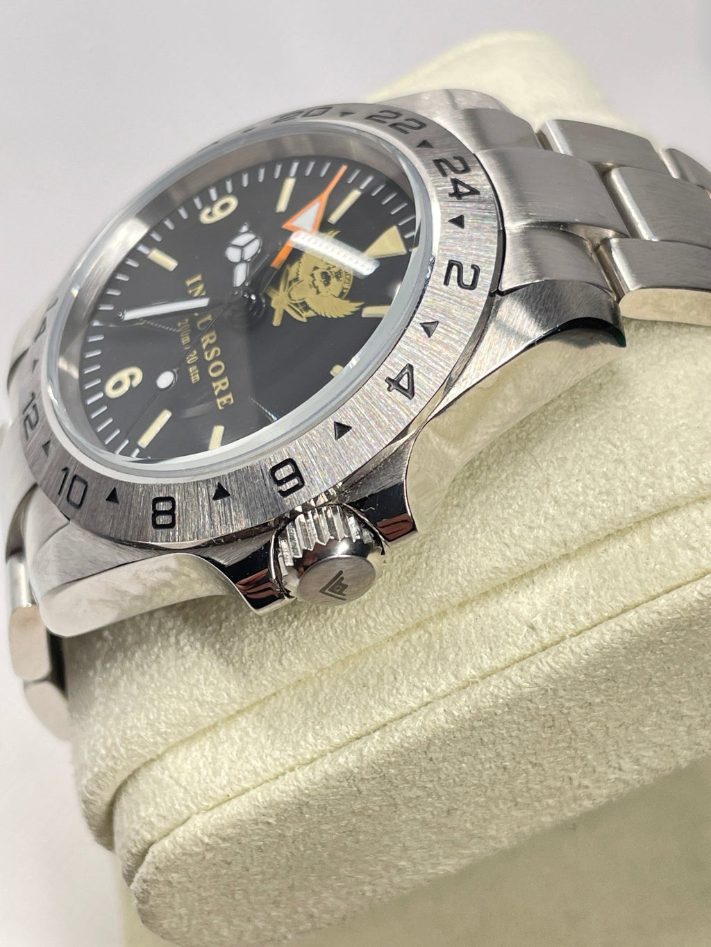 FP INCURSORE GMT - 39MM - FARCI PRECISION - Orologeria Italiana