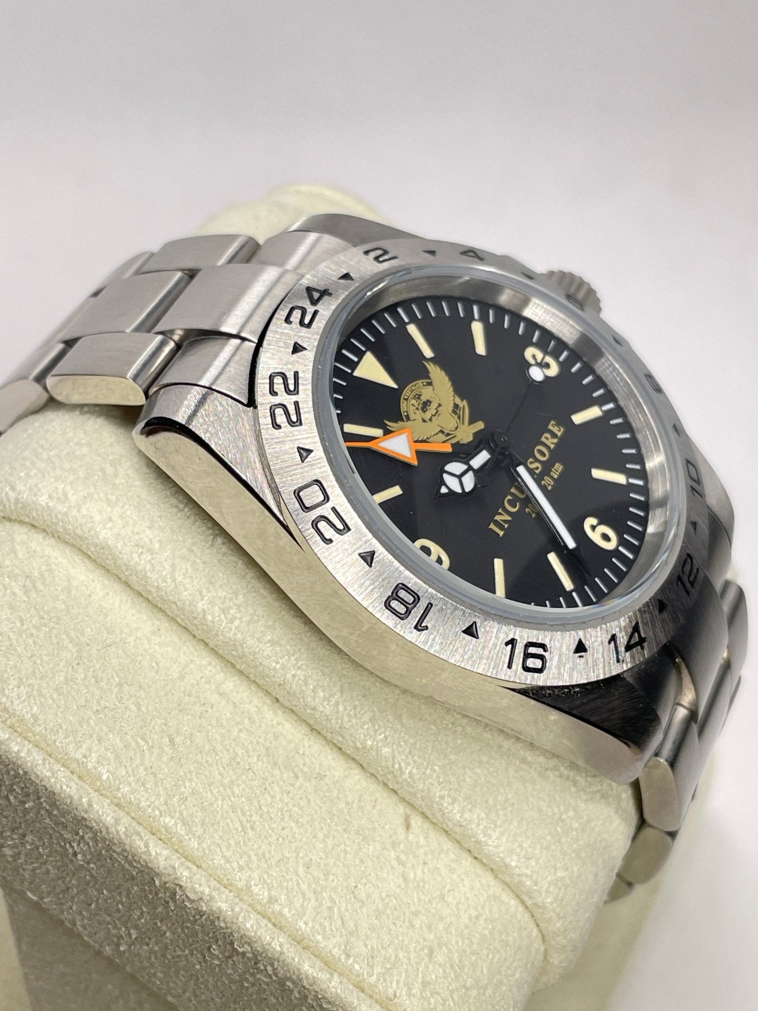 FP INCURSORE GMT - 39MM - FARCI PRECISION - Orologeria Italiana