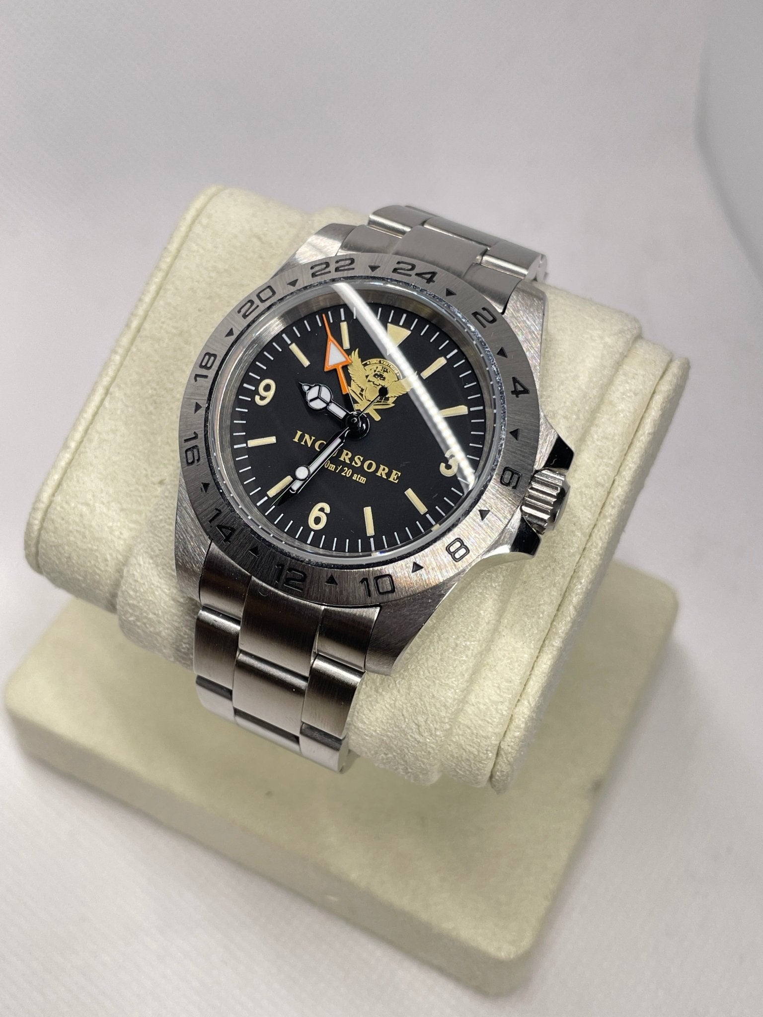 FP INCURSORE GMT - 39MM - FARCI PRECISION - Orologeria Italiana