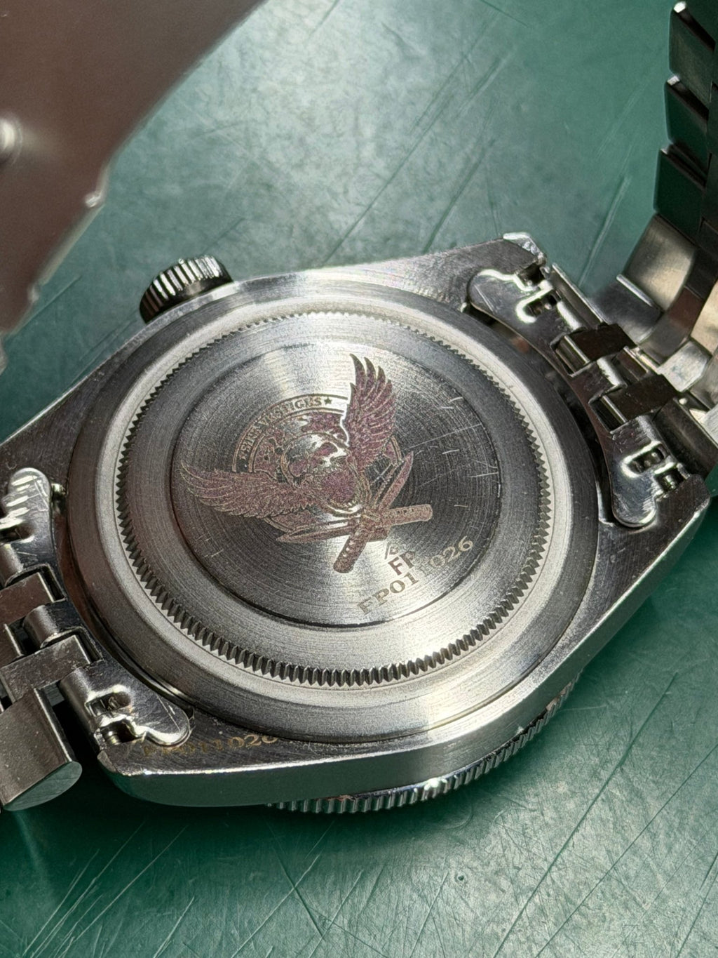 FP Incursore GMT 39mm - Ronda Swiss - Zaffiro Ceramica 200M - FARCI PRECISION - Orologeria Italiana