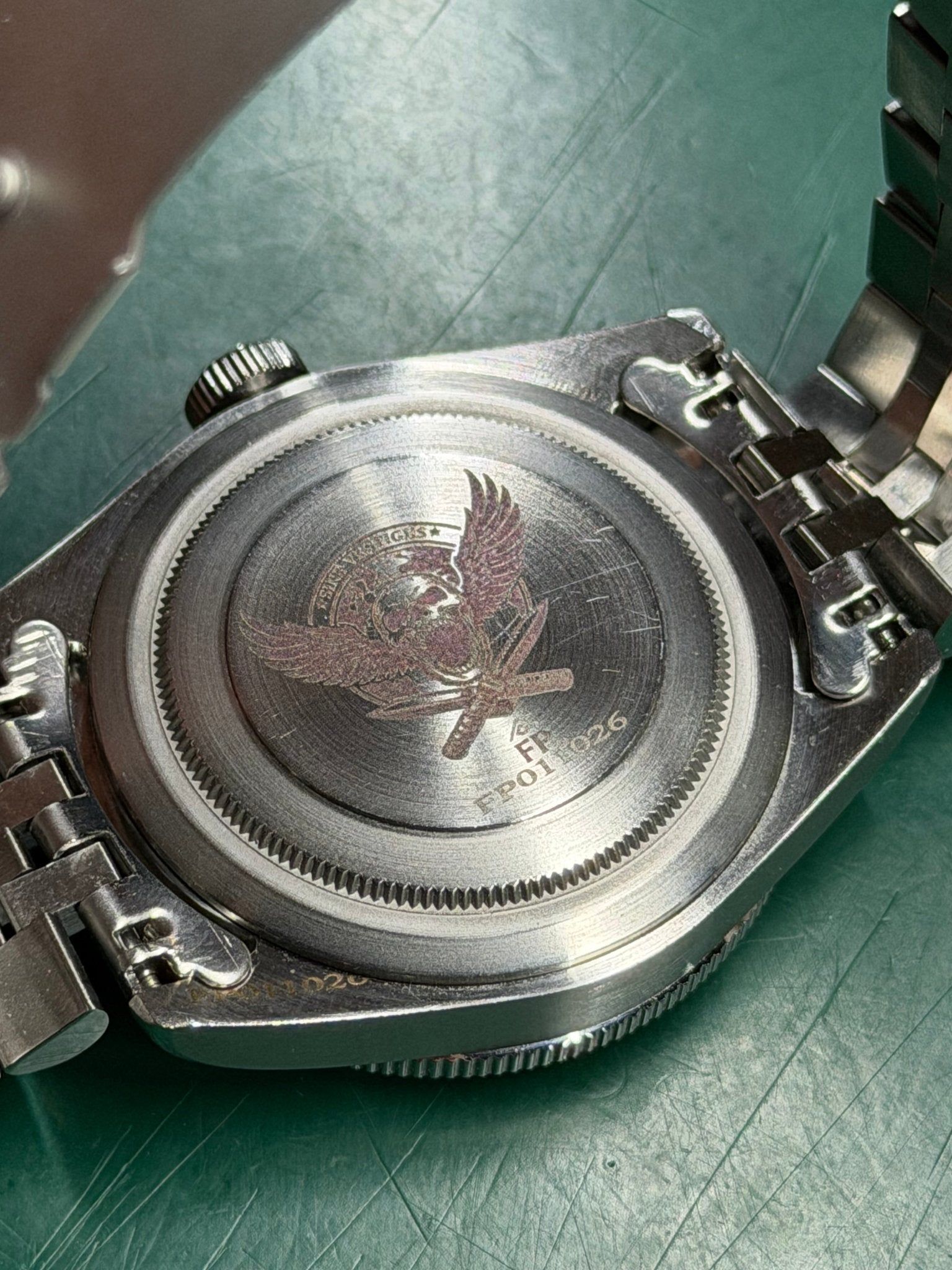 FP Incursore GMT 39mm - Ronda Swiss - Zaffiro Ceramica 200M - FARCI PRECISION - Orologeria Italiana