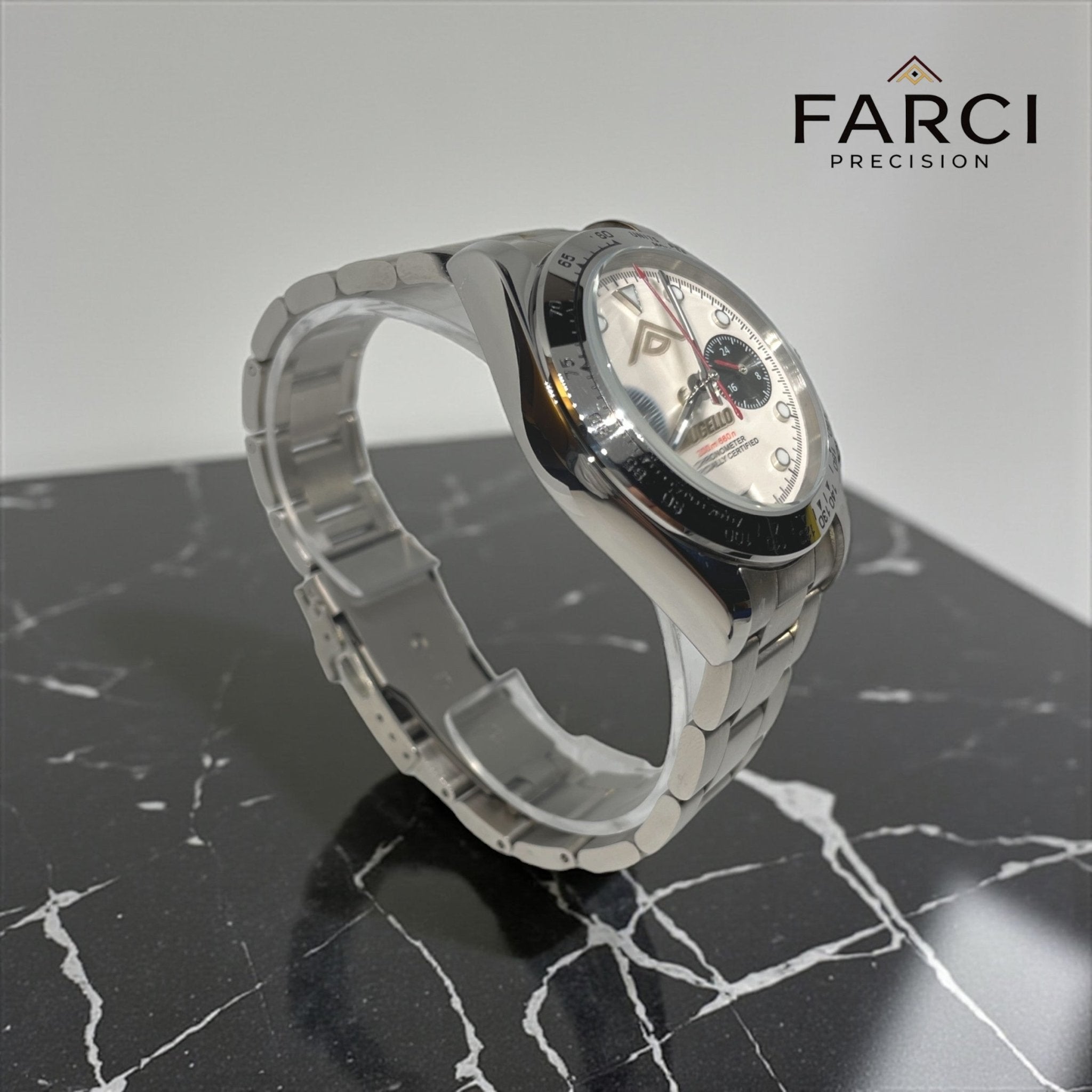 FP MUGELLO Cronografo - Mecha - quartz 40mm - Cal. Vk64 Seiko - FARCI PRECISION - Orologeria Italiana