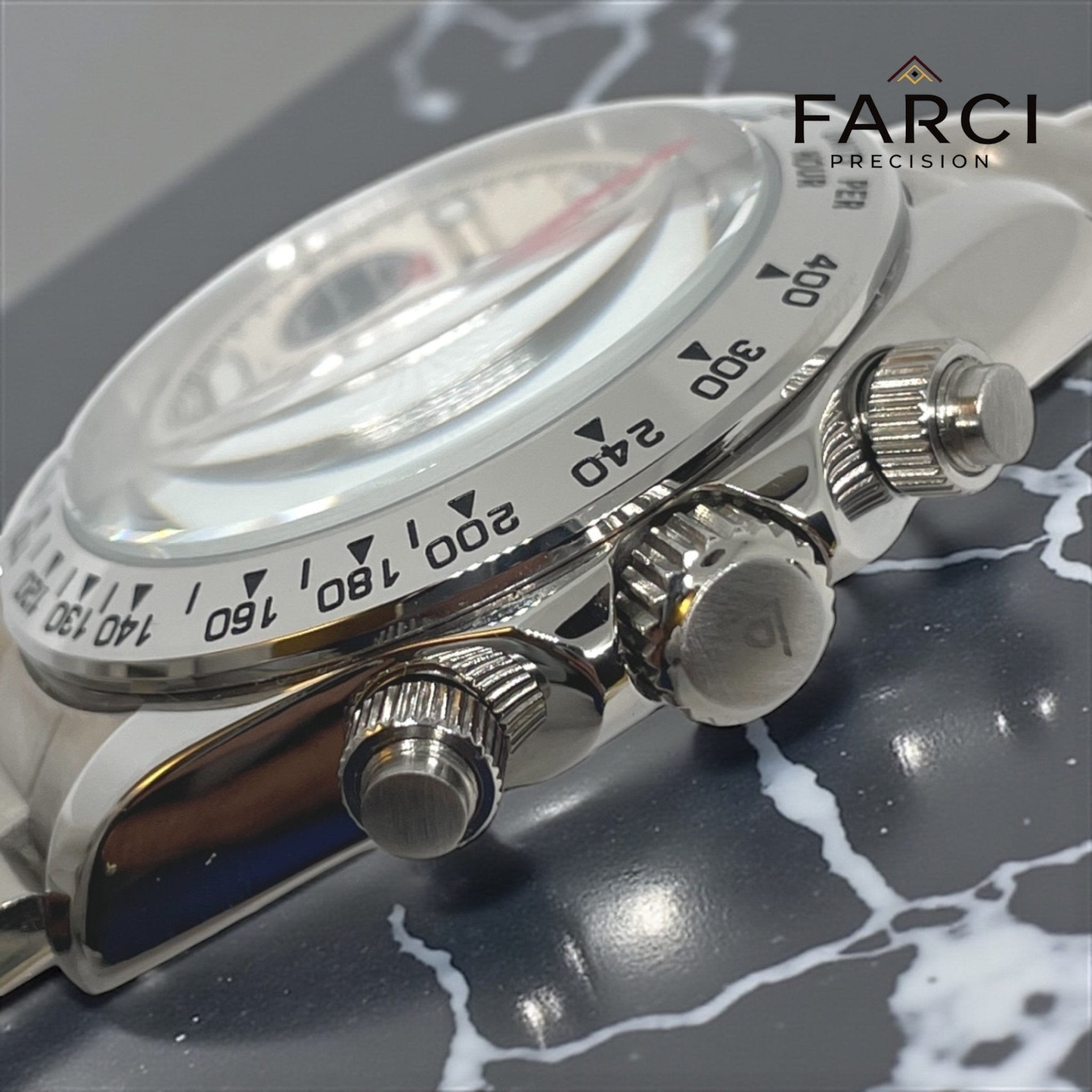 FP MUGELLO Cronografo - Mecha - quartz 40mm - Cal. Vk64 Seiko - FARCI PRECISION - Orologeria Italiana