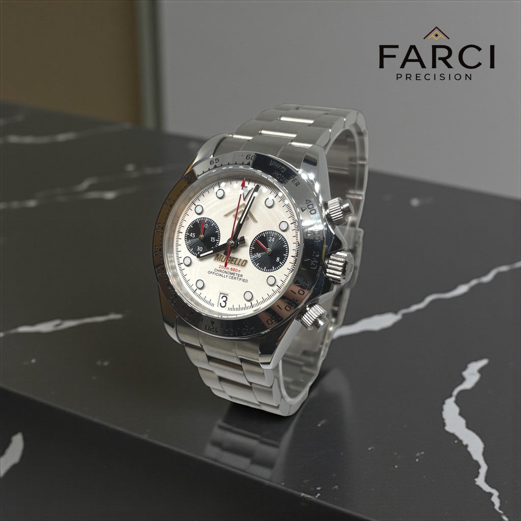 FP MUGELLO Cronografo - Mecha - quartz 40mm - Cal. Vk64 Seiko - FARCI PRECISION - Orologeria Italiana