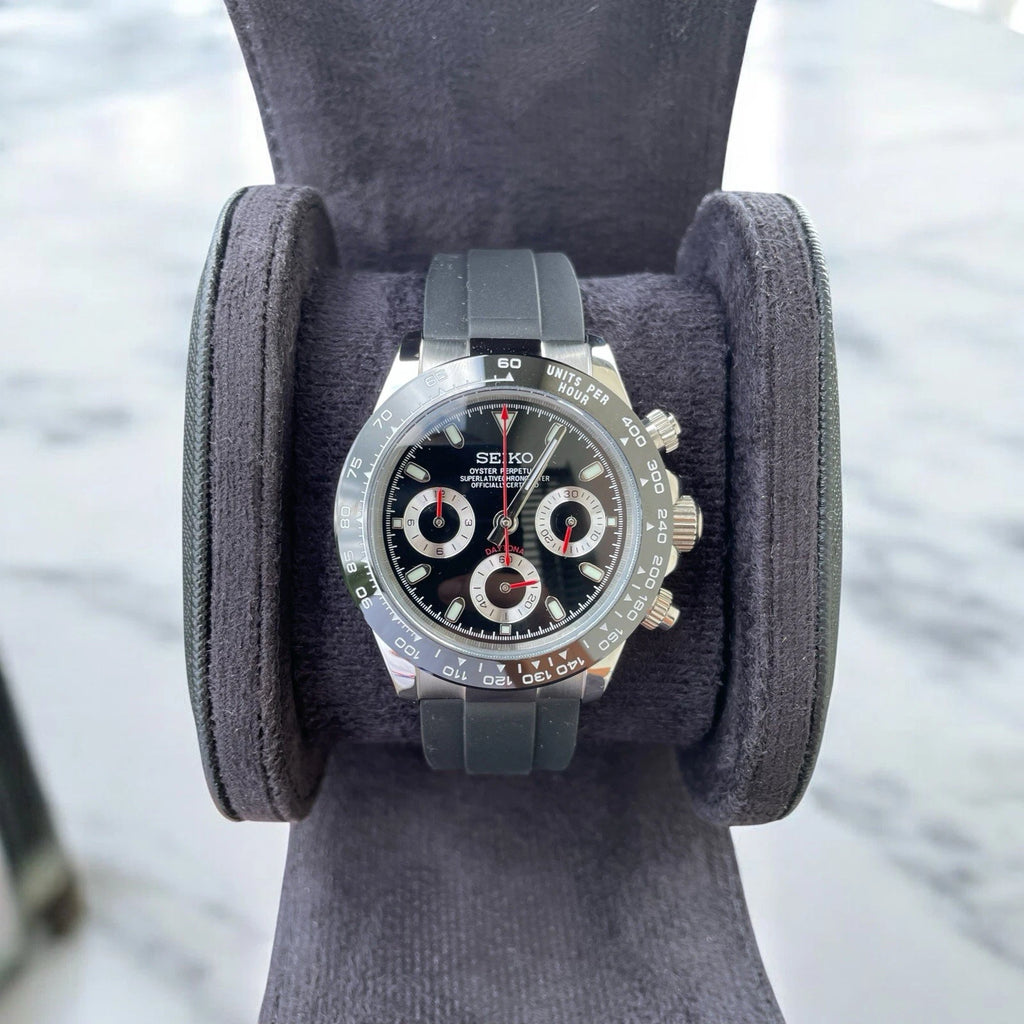 Custom Chrono – 40mm - Movimento Seiko VK63 Mecha-Quartz Japan